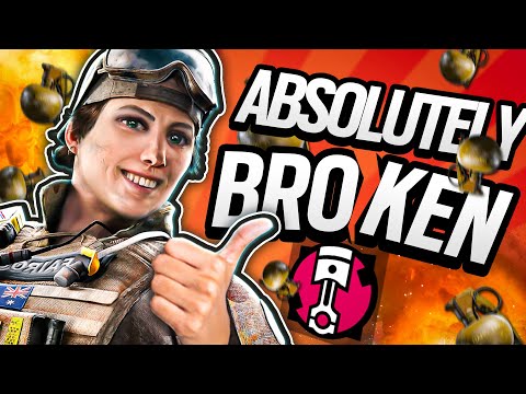 The Gridlock Buff in Rainbow Six Siege is INSANE 🤰💣