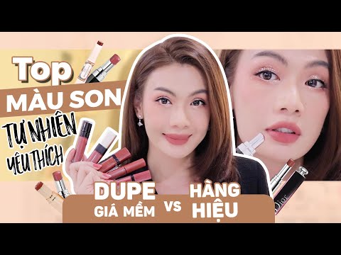 TOP Các màu son tự nhiên dùng hằng ngày |