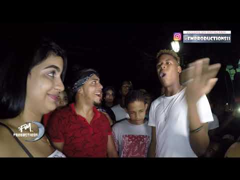 A WOMAN BURIES R8!!!! R8 vs. PRINCESA Freestyle Junte Parque Duarte La Vega