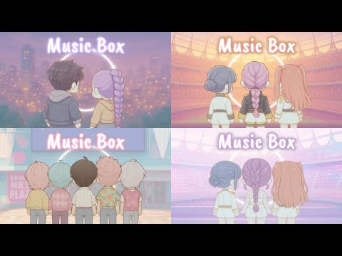 KPop Demon Hunters [3 Hour Music Box Cover Compilation]