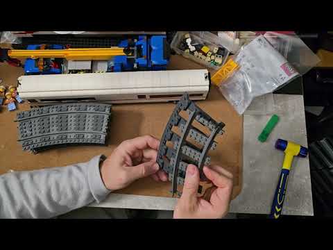 Habe 6 Ballast Plats Gedruckt mit dem 3D Drucker noch 2 Gleise Einbauen