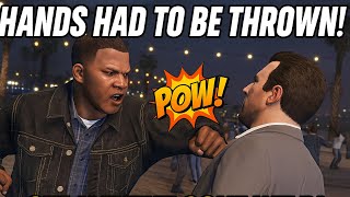 Had to beat some a$$ in GTA V and mine at an event.