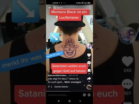 Montana black hetzt gegen Christen und Muslime um Verwirrung anzustiften