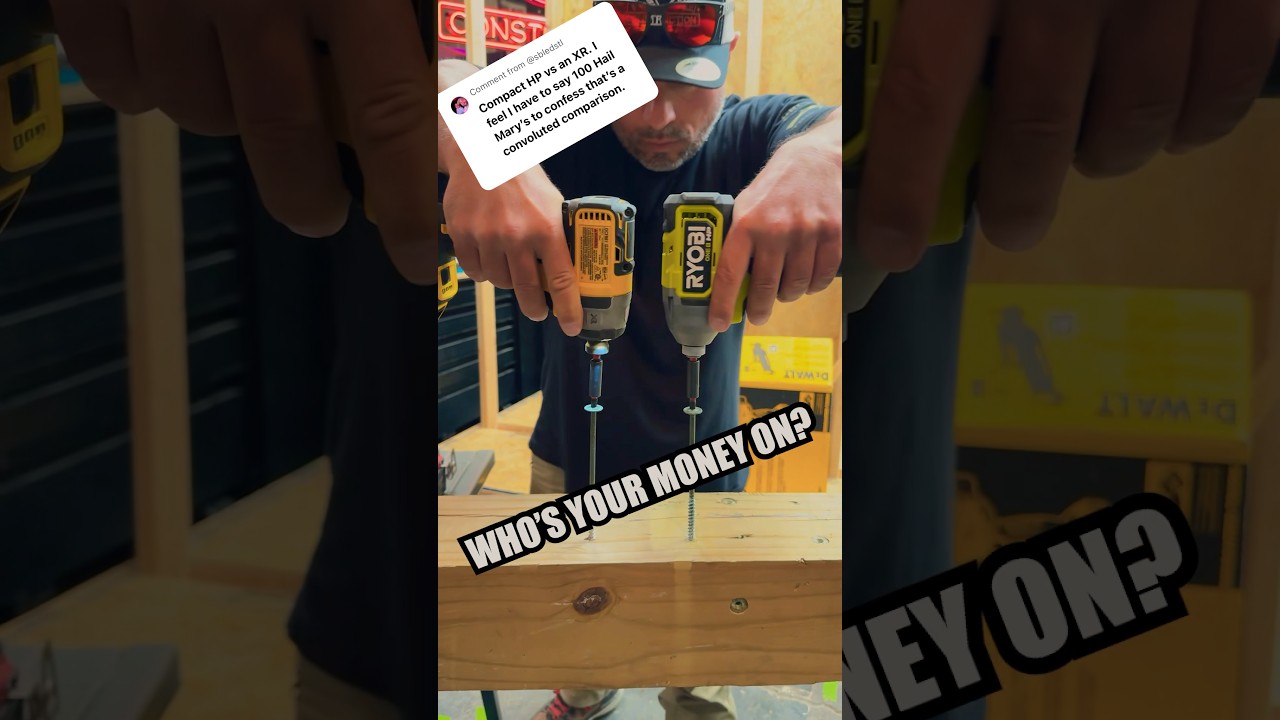 BEST Impact Driver - Contractor VS Homeowner