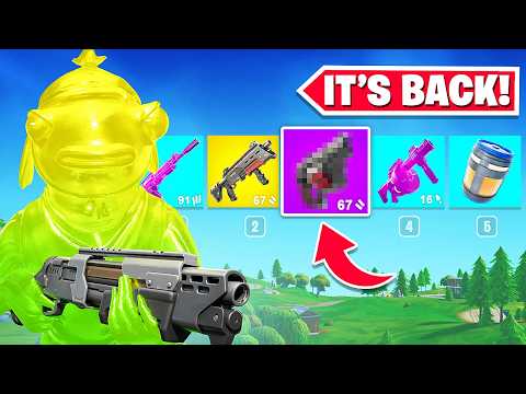 Fortnite Added Double Pump to Reload...