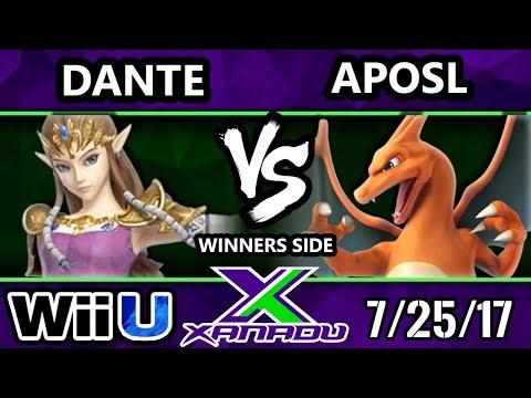 S@X 212 - Dante (Zelda) Vs. VGBC | Aposl (Charizard) - SSB4 Tournament - Smash 4 - Smash for Wii U.