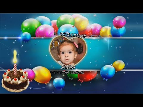 1-RODJENDAN ALISA /SPICA/ 18.12.2020 LESKOVAC VIDEO PRODUCTION STUDIO ROMA 4K ULTRA HD ELVIS RAMČA