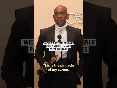 'Wicked' costume designer Paul Tazewell makes Oscars history