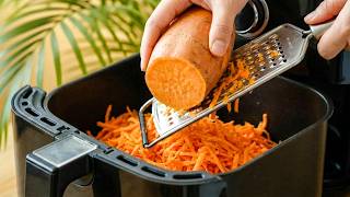 Download lagu I grate sweet potato directly into the air fryer — now see what happens 🤯 mp3