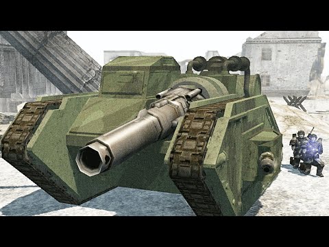 Imperial Guard vs Blood Pact! - Ultimate Mod Warhammer 40K | Men of War: Assault Squad 2