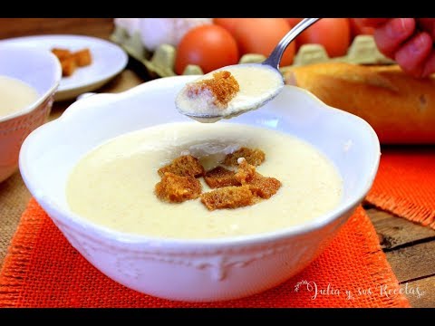 Cómo hacer sopa de ajo cremosa | MUY RECONFORTANTE!!