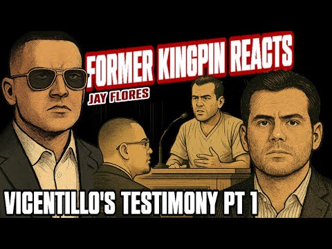 JAY FLORES | FORMER KINGPIN REACTS TO VICENTE ZAMBADA's TESTIMONY IN EL CHAPO TRIAL PT 1