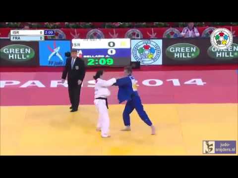 Judo 2014 Grand Slam Paris: Gerbi (ISR) - Bellard (FRA) [-63kg]