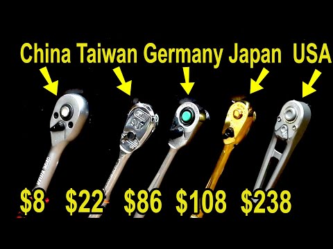 Best Ratchet (1/4 Inch)? Titanium Prototype vs Snap On, Icon, Proto, GearWrench, Mac Tools, Nepros