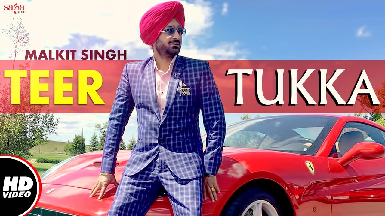 Teer Tukka Lyrics  | Punjabi | Malkit Singh | Aman Hayer