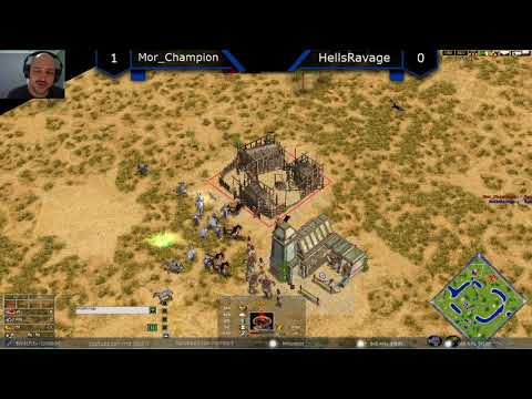 Mor_Champion vs HellsRavage - Age of Mythology: The Titans (Game 2)