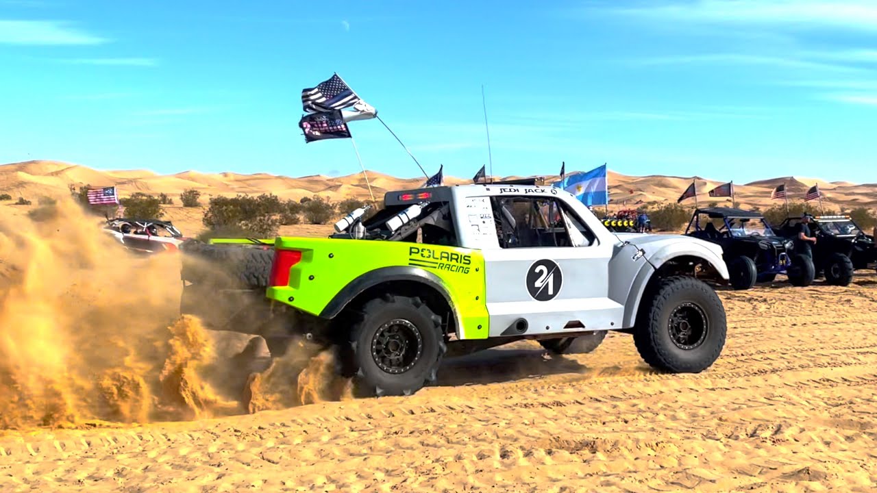 GLAMIS NEW YEARS 2023 HUGE JUMPS At Oldsmobile Hill | DIRT BIKE DIARIES EP.165
