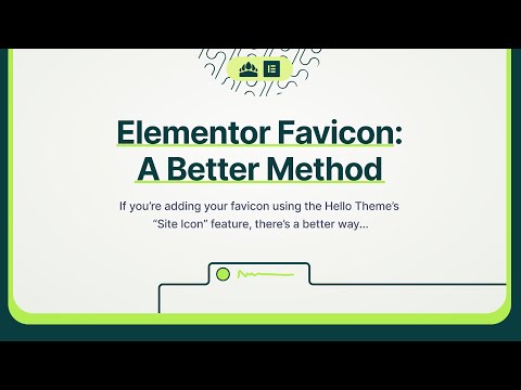 Elementor Favicon: A Better Method