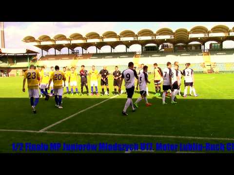 1/2 Finału Mistrzostw Polski Juniorów Młodszych U17. Motor Lublin-Ruch Chorzów