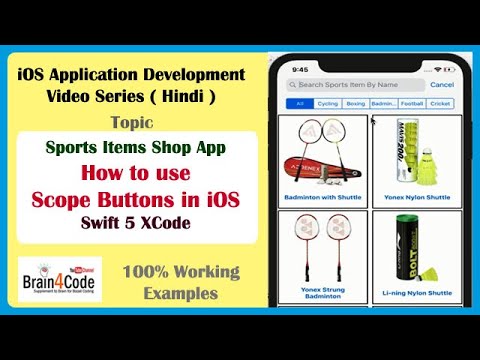 How to create Search Bar and Scope Buttons for Searching Data in CollectionView in Swift 5 XCode