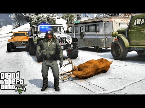 GTA 5 MODS LSPDFR 1002  - PARK RANGER PATROL!!! (GTA 5 REAL LIFE PC MOD)