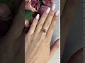 Серебряное кольцо с гранатом 1.425ct