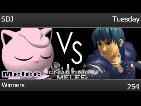 MNM 254 - SDJ (Jigglypuff) vs Tuesday (Marth, ICs) Winners - Melee
