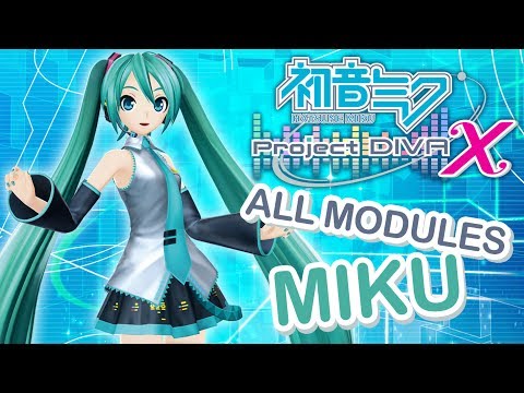 Hatsune Miku: Project DIVA X - ALL MODULES - Miku