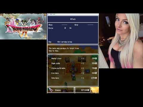 Playing some Dragon Warrior IV.