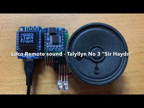 Loco Remote sound - Talyllyn No 3 Sir Haydn