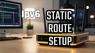Download the video "How to configure IPv6 in router with Static route"
