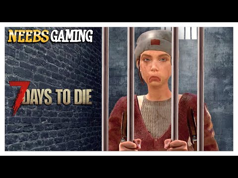 Holding an NPC Hostage! - 7 Days to Die Darkness Falls Mod Ep 81