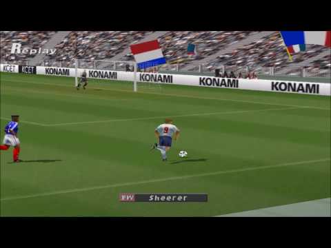 ISS Pro Evolution PS1 Gameplay HD