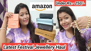 Amazon Festival Jewellery Haul | Under Rs.- 250/- | Krrish Sarkar