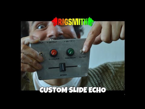 Rigsmith bespoke reggae dub slide echo. Demo and testing. HH slide echo style