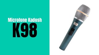 Video thumbnail for REVIEW MICROFONE KADOSH K98 DINÂMICO by TJG Som e Eventos