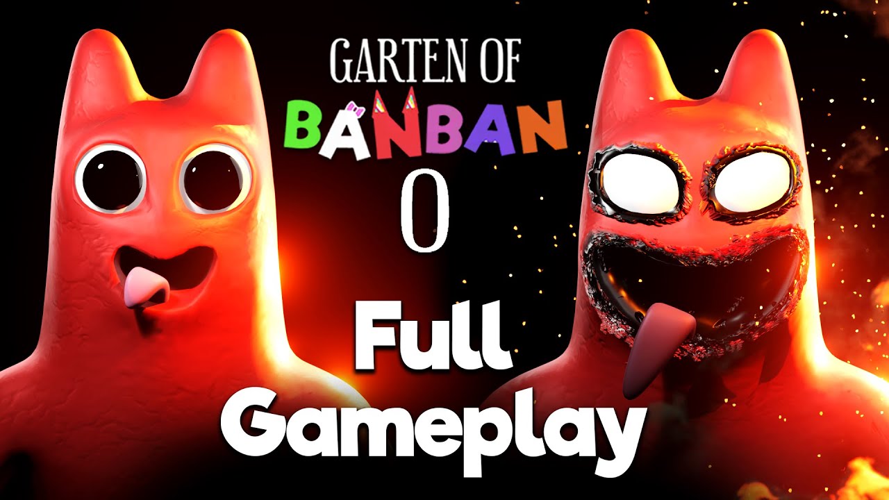 Garten of Banban 0 FULL GAME Walkthrough - NO DEATHS (4K60FPS) No Commentary