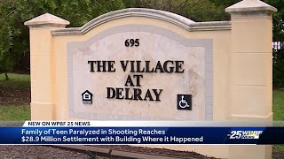 Teenager paralyzed in Delray Beach shooting receives $28.9 million