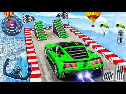 GT Mega Ramp Car Racing 3D - Impossible Car Stunts Simulator 2022 - Android GamePlay