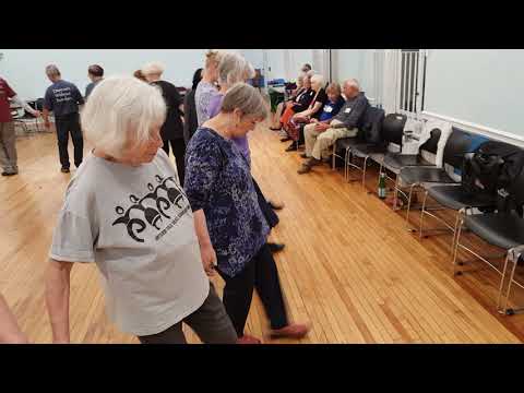 Dancing "Omrim Yeshna Eretz" at OFDA Event - Israeli Dance by Amir Sela with Riki