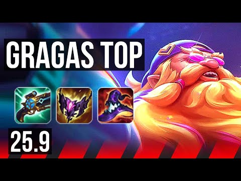 GRAGAS vs YONE (TOP) | EUW Master | 25.9