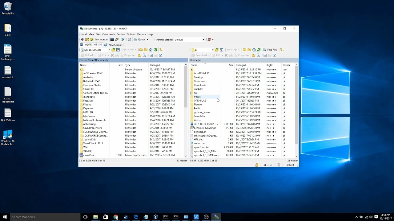 How to copy files to Raspberry Pi over Network from Windows