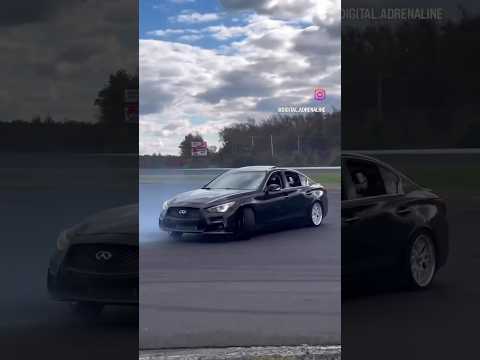 Twin Turbo Q50 getting down at Etown 🔥 #infiniti #q50 #twinturbo #vq37vhr