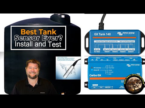 Best Water Tank Level Sensor For Any System - Victron GX Tank 140 - Cerbo GX - Pressure switch