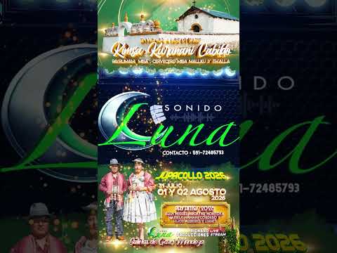 #CONFIRMADO #SONIDO_LUNA_EVENTOS_72485793Jupacollo 2026 – Ayllu Yaretani - Salinas G.M.
