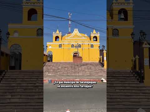 La iglesia católica en Santiago Sacatepéquez se remonta a la fundación del curato en el siglo XVI