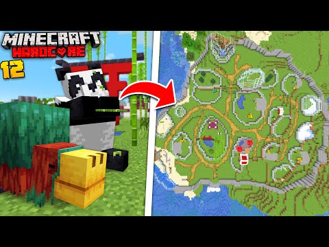 I Built A ZOO For Every Animal In MInecraft Hardcore!