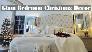 Glam Bedroom Christmas decor 🌲 Clean & Decorate with me 🌲 How to decorate a bedroom | Cincom