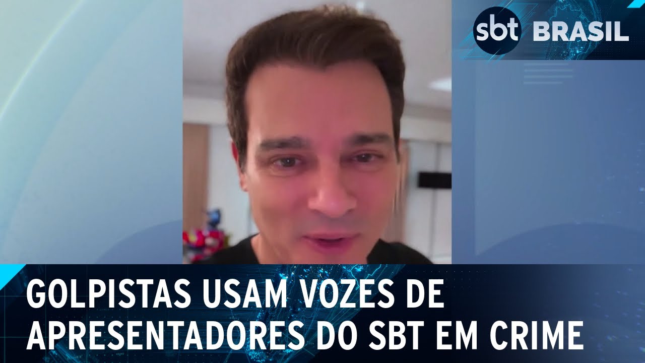Criminosos usam vozes de Ratinho e Portiolli para aplicar golpes | SBT Brasil (03/12/24)