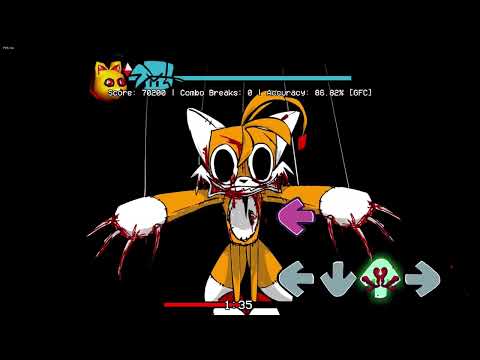 FNF Soulless Fanmade Full Song Showcase Gameplay (Sonic.exe 2.5/3.0)